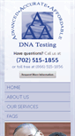 Mobile Screenshot of aaa-dna.com